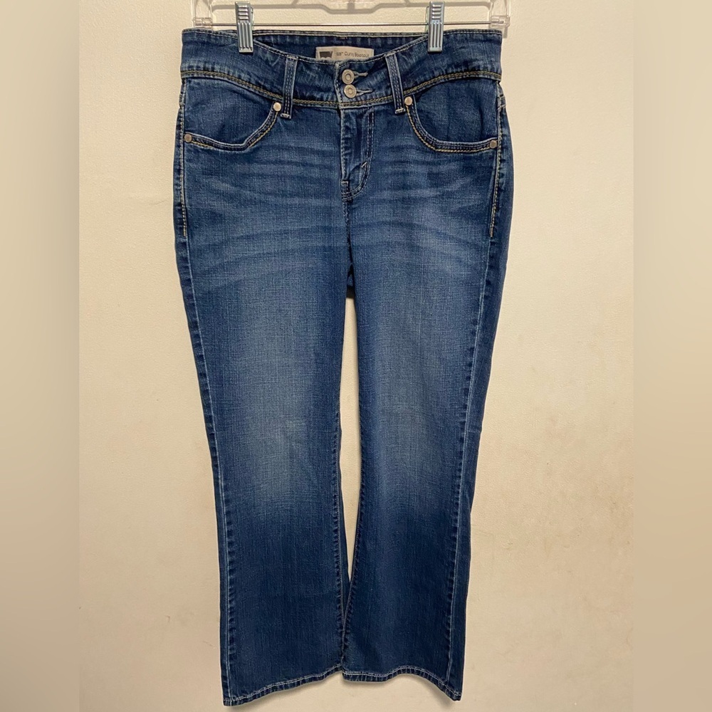 Levi's Women's 529 Curvy Boot Cut Jeans - Blue